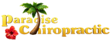 Paradise Chiropractic branding with island-inspired design
