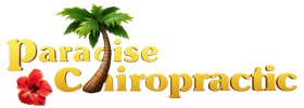 Palm tree logo design for Paradise Chiropractic clinic